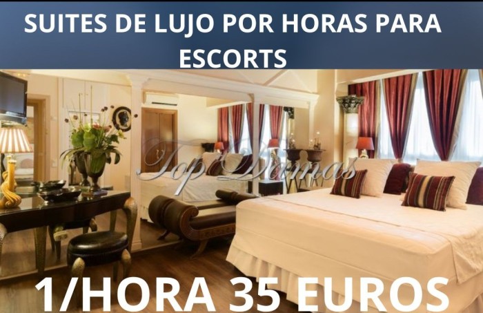 ALQUILER DE SUITE DE LUJO POR HORAS BARCELONA