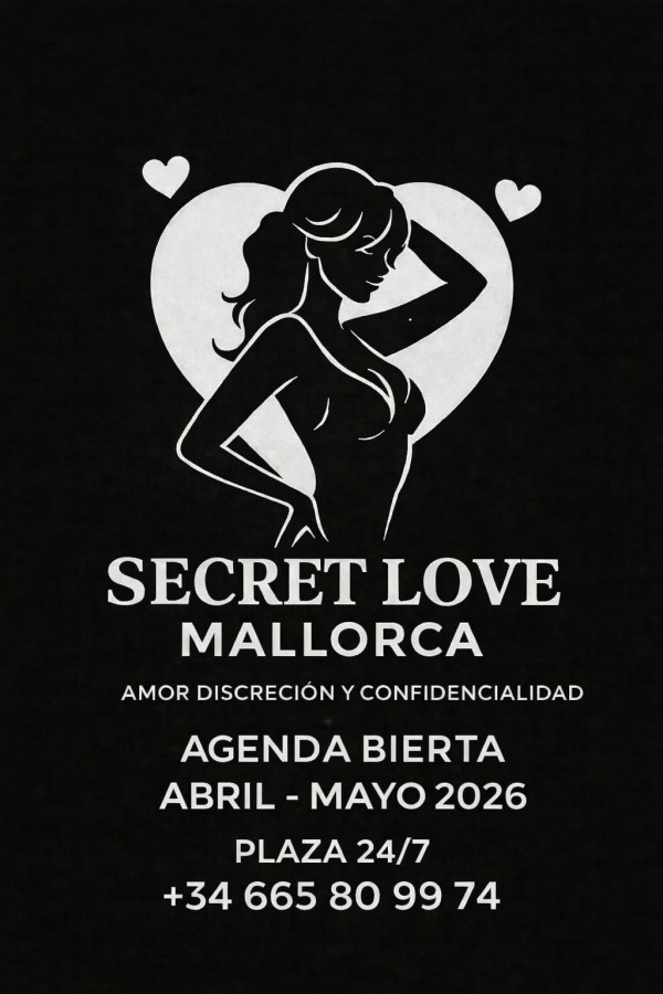 EN SECRET LOVE MALLORCA PLAZA DISPONIBLE 24/7 ALQUILER X HORAS PAREJAS