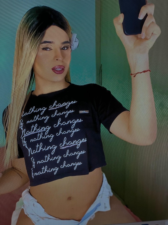 JOVENCISIMA TRANS COLOMBIANA RUBIA PRECIOSA NOVEDA