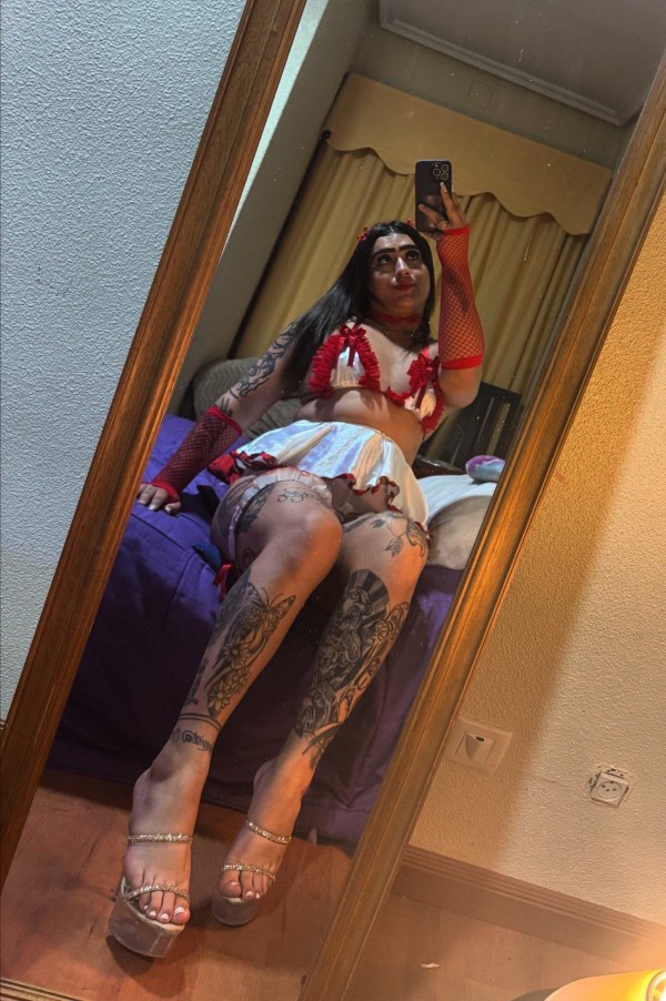 BELLEZA TRANS TATUADA EXOTICA NOVEDAD DISPONIB