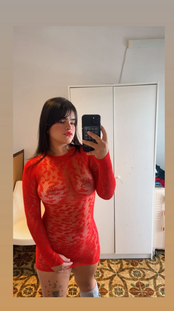 HERMOSA CHICA NOVEDAD MORBOSA  REAL LA MISMA