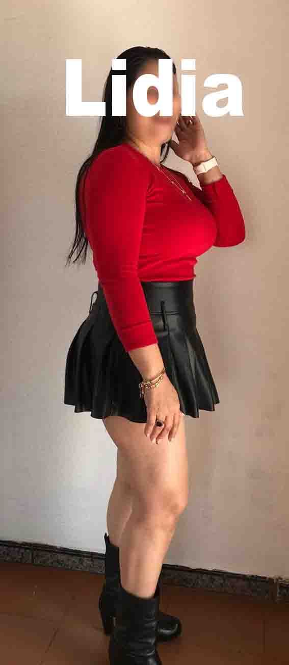 Lidia, recién llegada de su pais.