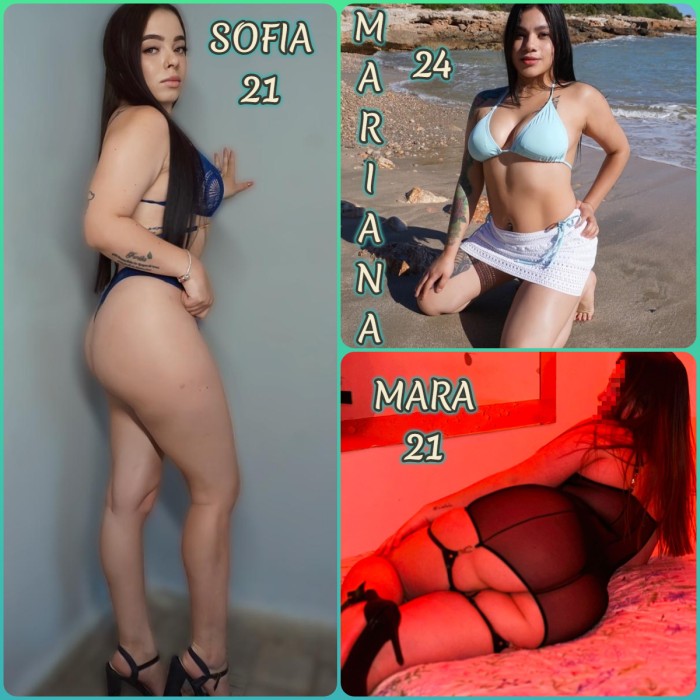 DIVERTIDAS CHICAS CON PACK DE HORAS EN CASA VEN.!