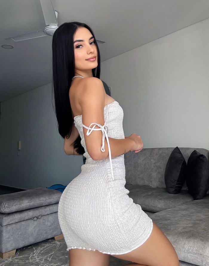 Colombiana muy guapa y decidida