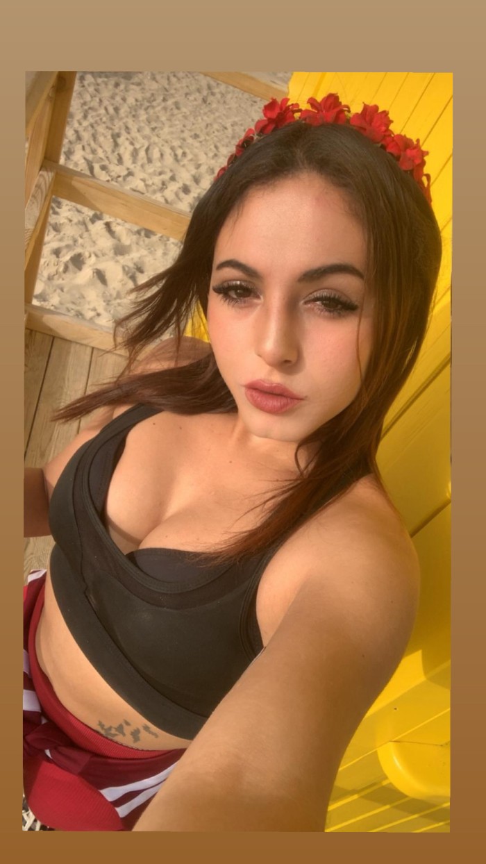 Come mi polla en mi cama playera? Estoy en bosque