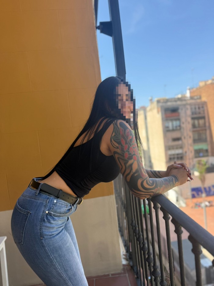 Joven sexy colombiana