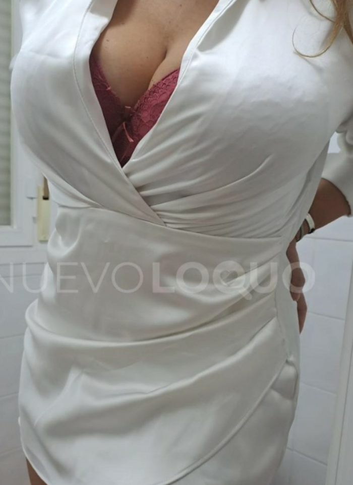 Madura sexy, cariñosa. Sin prisas
