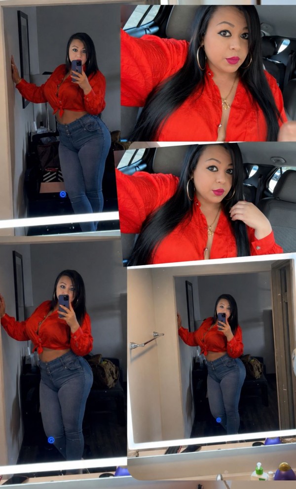 Besos con lengua caricias