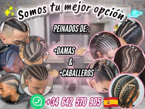 Servicios DE TRENZAS y peinados
