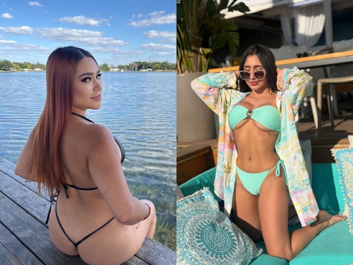DOS BOMBONES PIBONES, SOLO UNA SEMANA MODELOS TOP