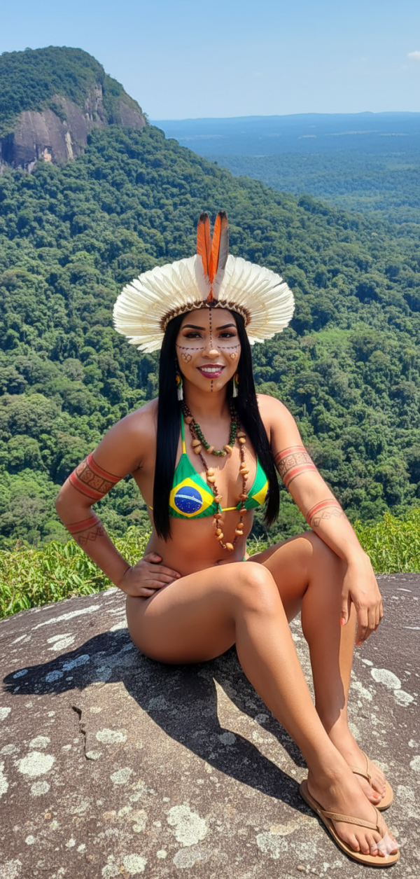 Tayná indiazinha brasileña