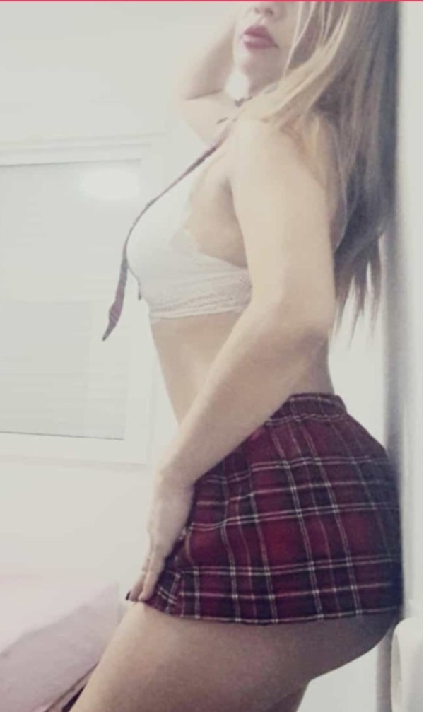 Novedad sexy rubia, sin engaños