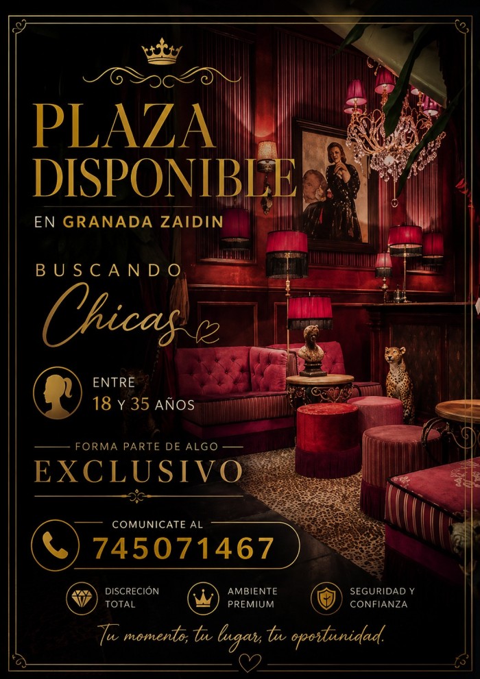 EN ZAIDIN SE SOLICITAN CHICAS QUE QUIERAN TRABAJAR