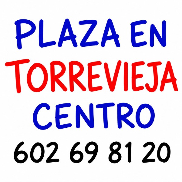Se ofrece plaza para chicas en Torrevieja