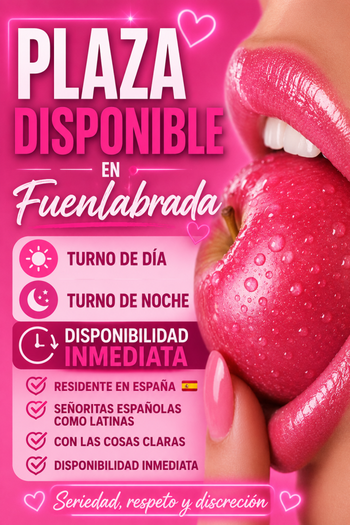 PLAZA DISPONIBLE INCORPORACIÓN INMEDIATA TURNO