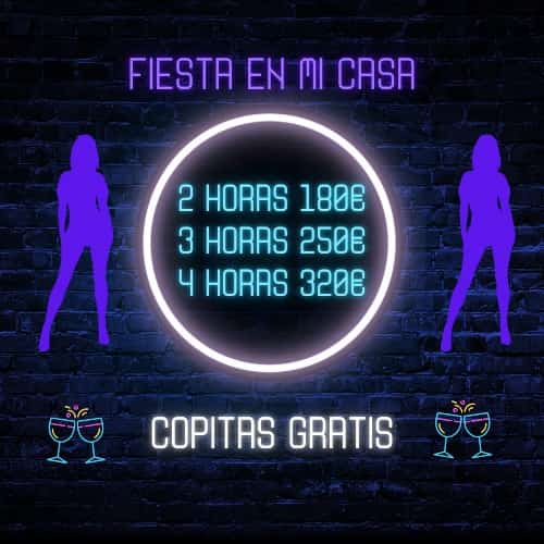 SALIDAS DESDE 100€ Y PACK DE HORAS EN MI CASA
