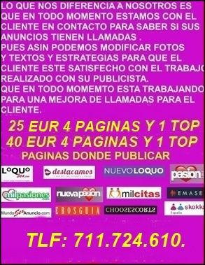 PUBLICATE ANUNCIOS 25 EUR 4 PAGINAS Y 1 TOP 24 HRS