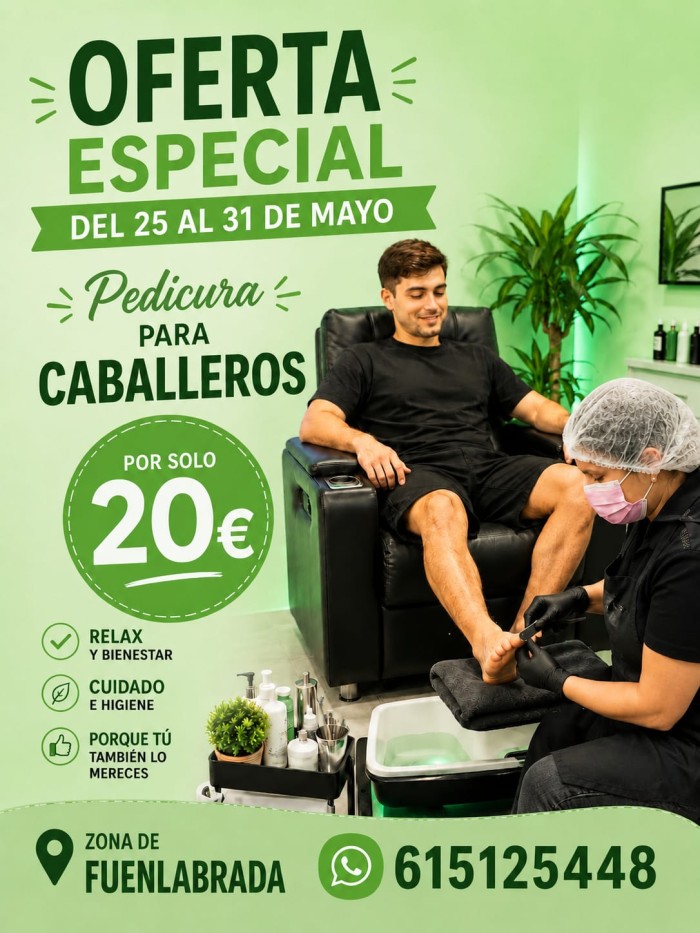 DEPILACIÓN ÍNTIMA PEDICURA LIMPIEZA FACIAL
