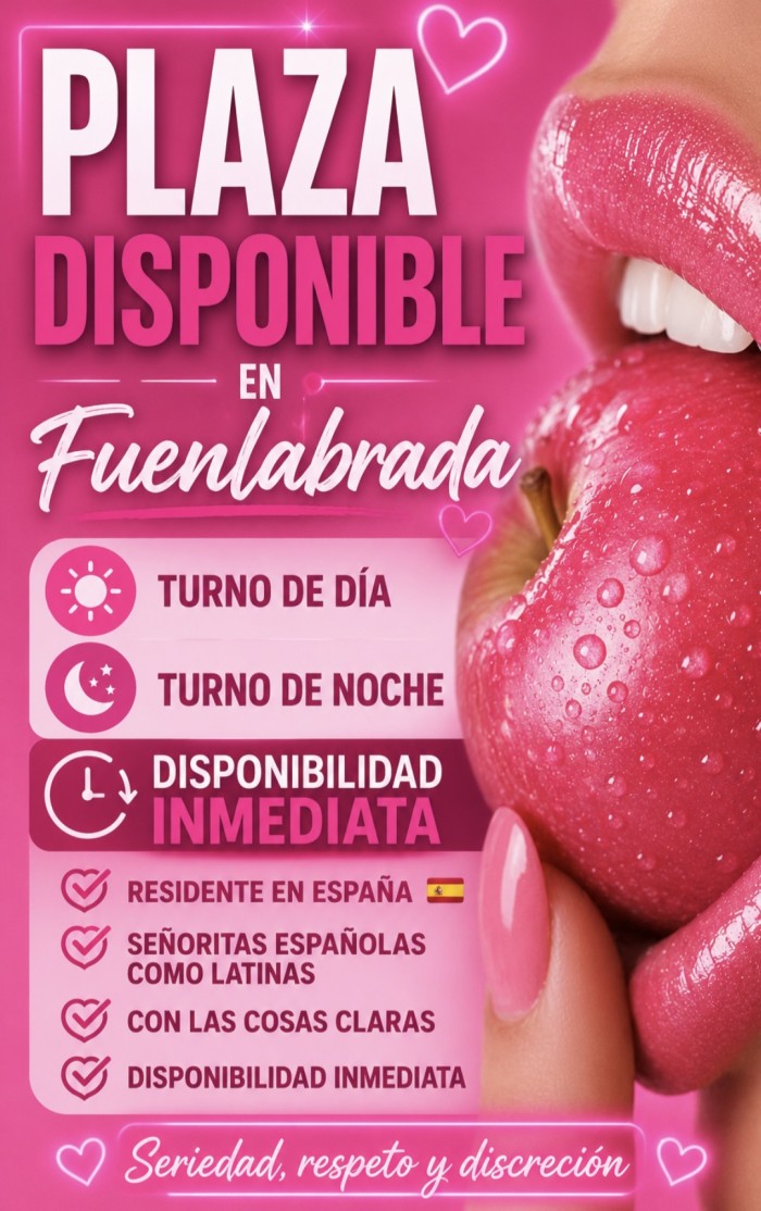 Plaza Disponible 615311006 para españolas y latina