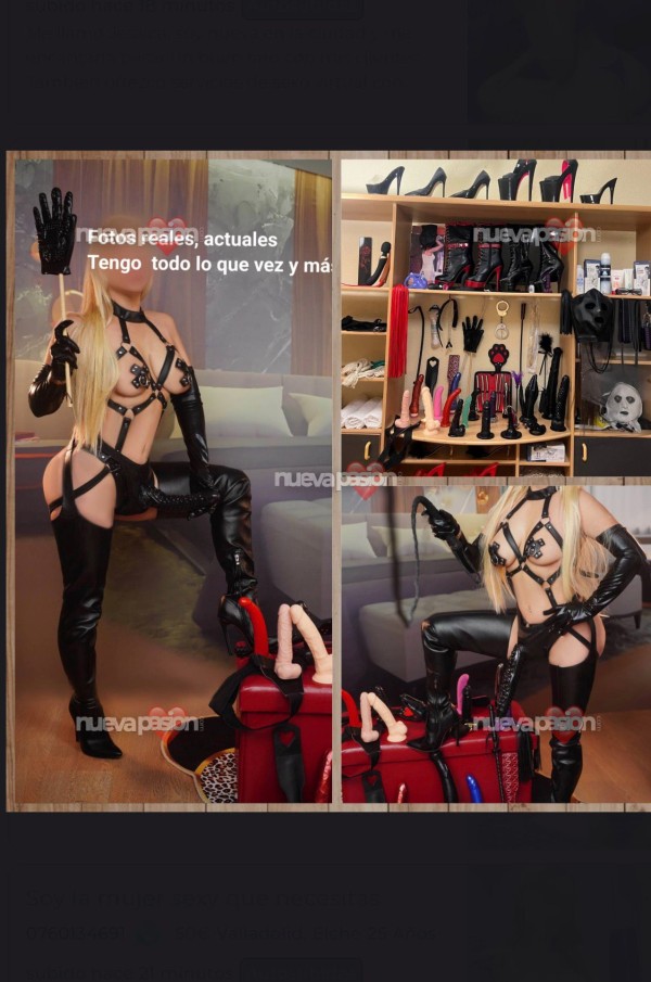 Servicios de fetiches, cambio de roles,  Masajes .