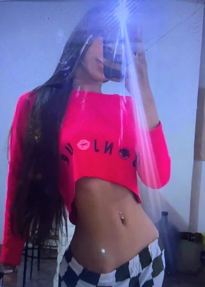 Hermosa trans colombiana