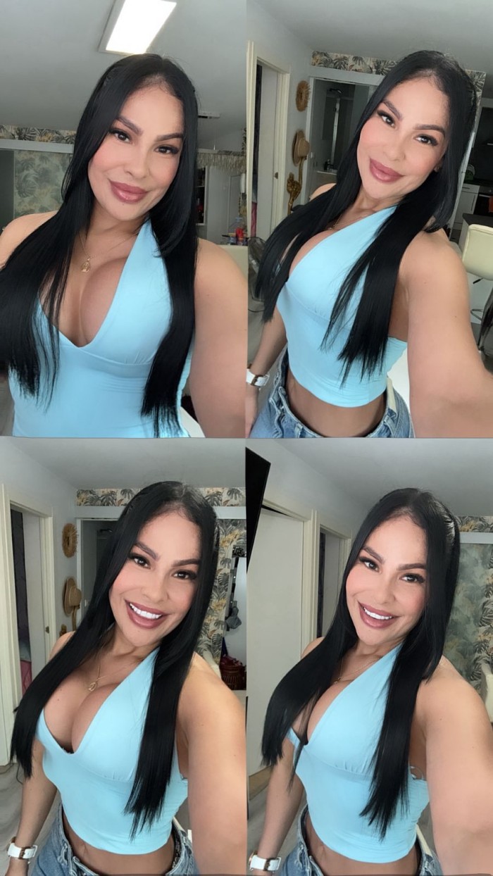 ARDIENTE MORENA FIESTERA SENSUAL CON GANAS DE JUGAR Y HACERTE VOLAR