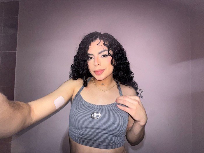 Trans niñata femenina muy ardiente