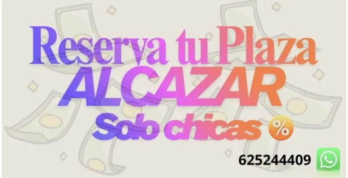 Solo CHICAS PLAZA AL PORCENTAJE % no es presentaci