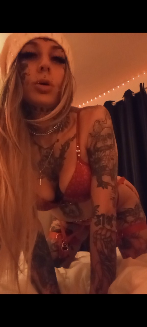 ENG lengua Doble, 18cm, Qlona, tattoos, auténtica
