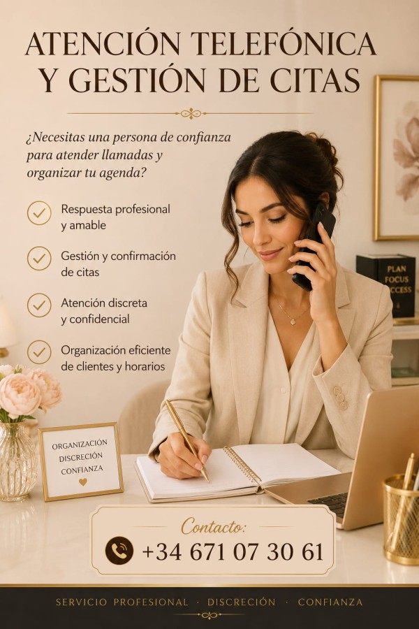 TELEFONISTA Y PUBLICISTA