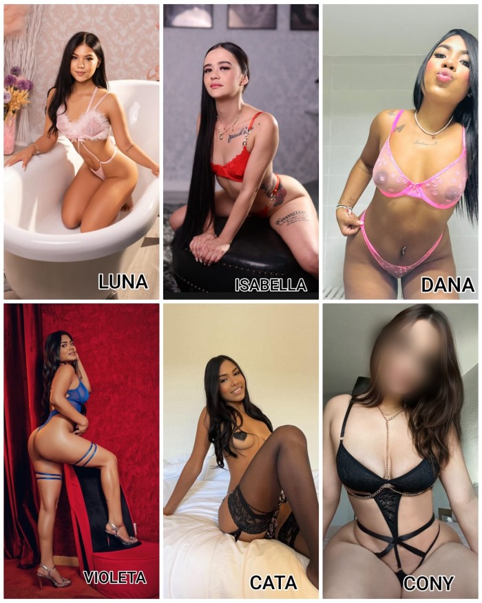 LAS PUTAS MÁS FIESTERAS Y GUARRAS, SALIDAS 24/7