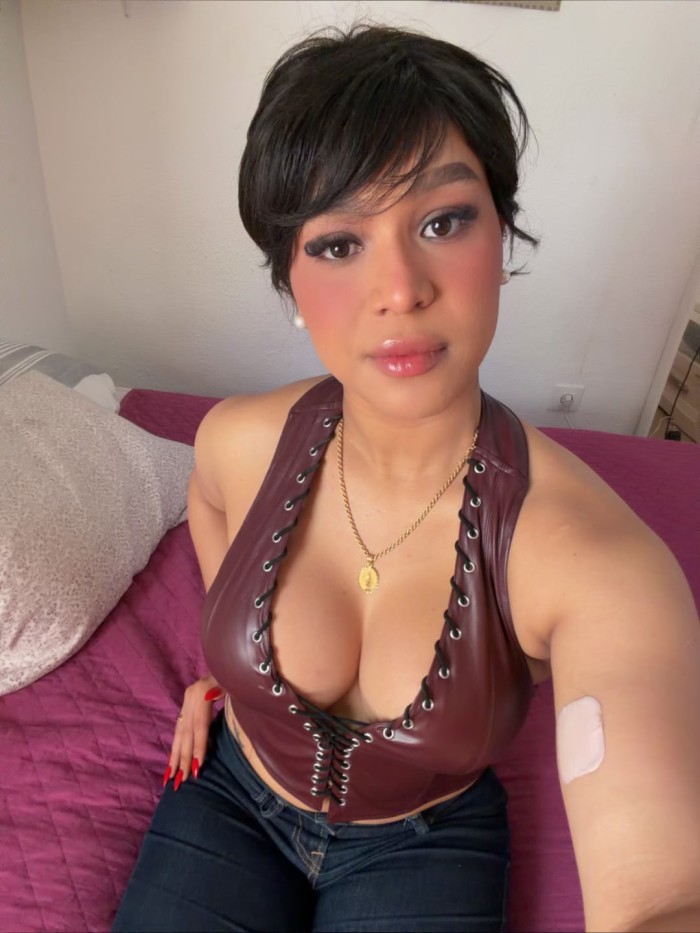 TRANS HERMOSA SENSUAL DIOSA DEL SEXO