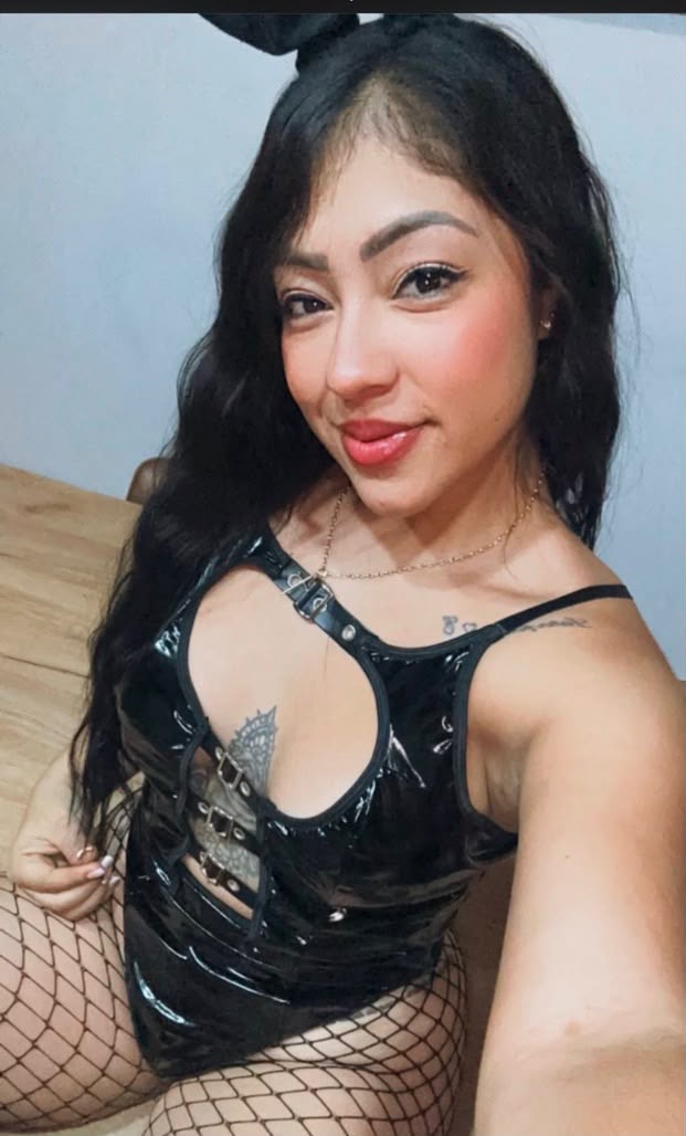 Salomé pelinegra recién llegadita con muchas ganas