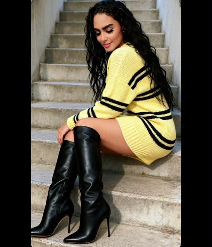 Hermosa Morena en marbella centro