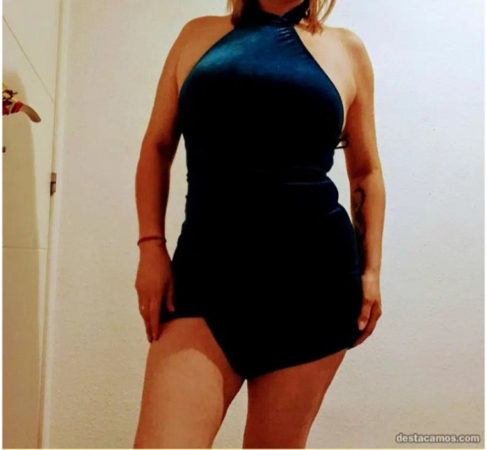 Salomé rubia Colombiana muy cariñosa