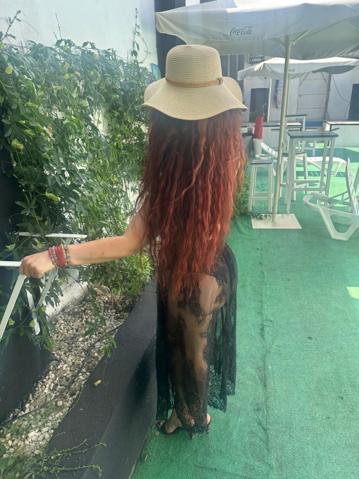 Maria Jose recién llega
