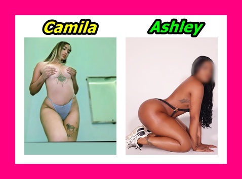 DOS CHICAS MUY JUGUETONAS Y SENSUALES
