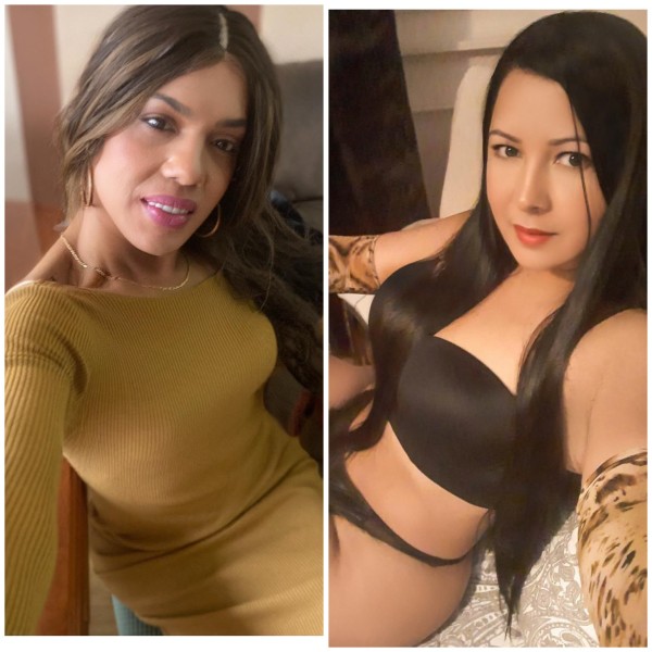 TRIO CHICA Y TRAVESTI AMIGAS folladoras