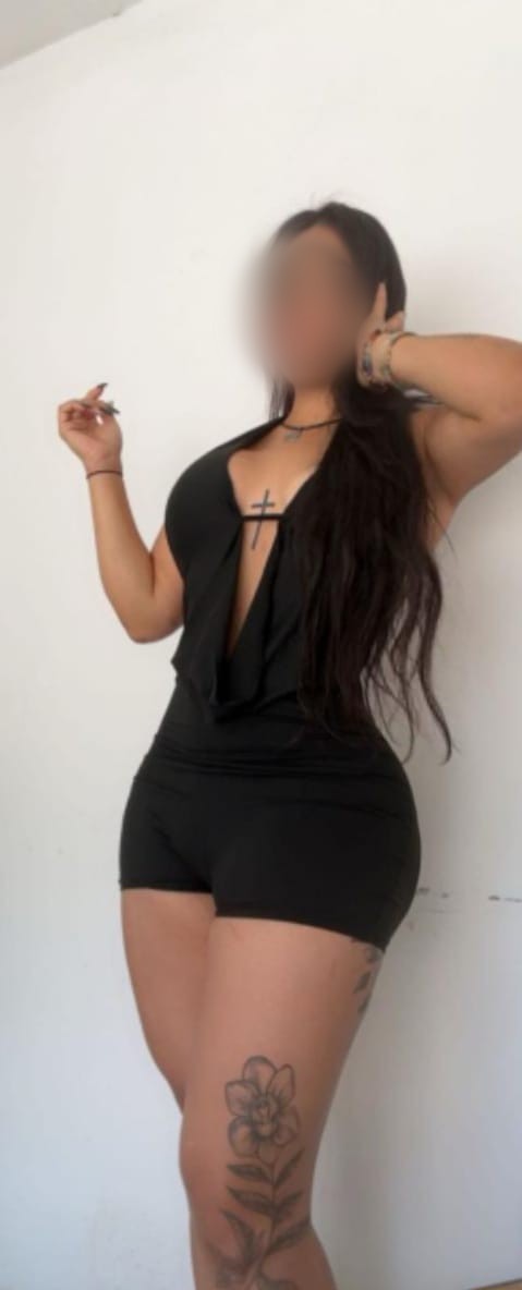 Colombiana dispuesta a todo.