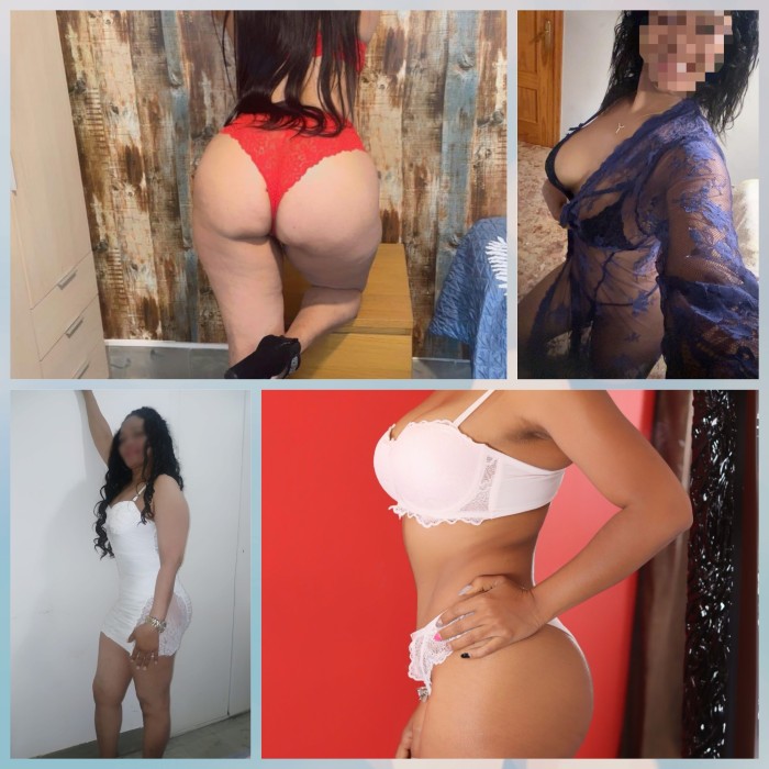 Trío, francés a dos bocas, masaje a 4 manos