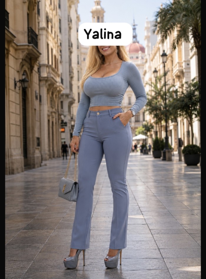 Yalina espectacular rubia con ganas de
