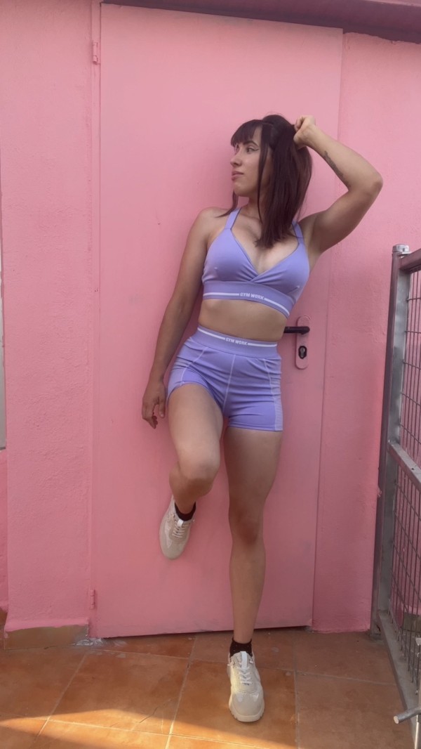 Jovencita Fitness Española Fotos 100% Reales