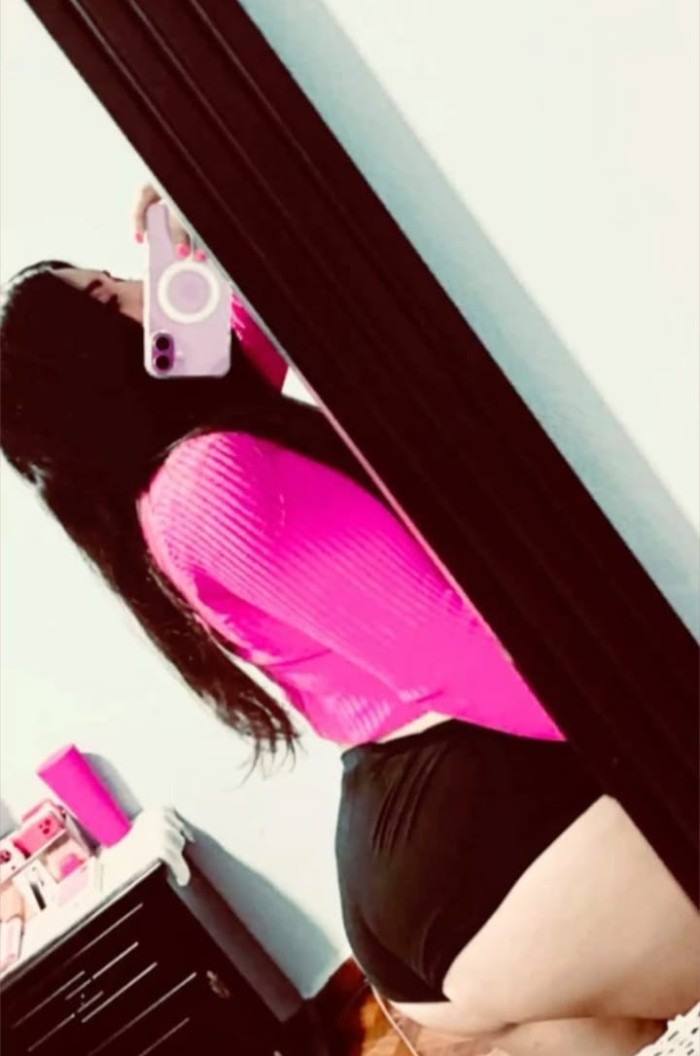 Gordita exotica de paso por palma