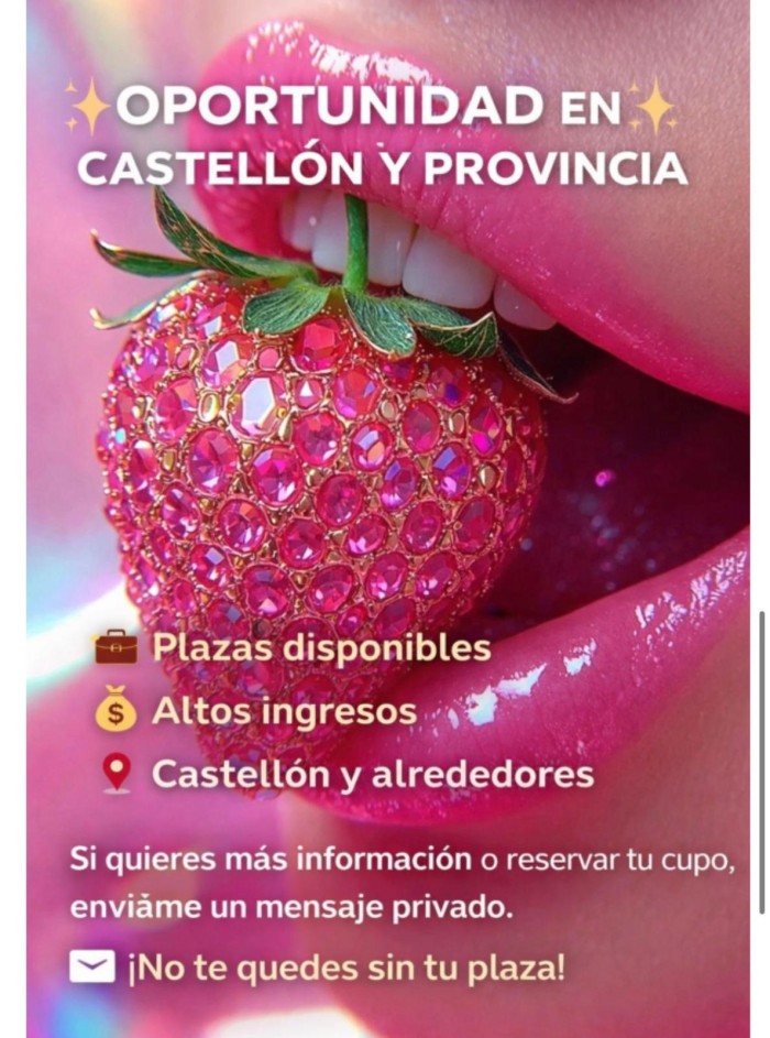plaza disponibles en la zona para trabajar