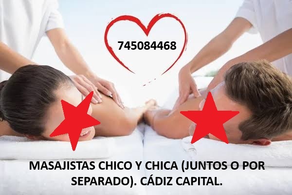 pareja quiromasahista juntos, oseparado