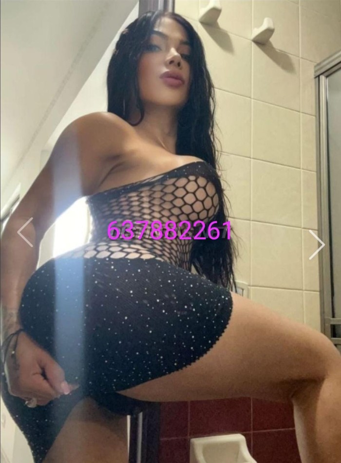 HERMOSA Y ESPLENDIDA COLOMBIANA TRANS, PRIMERA VEZ EN TU CIUDAD MI AMOR