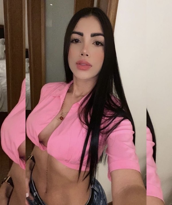 hermosa transexual fiestera, seré tu novia Trans una fantasía real