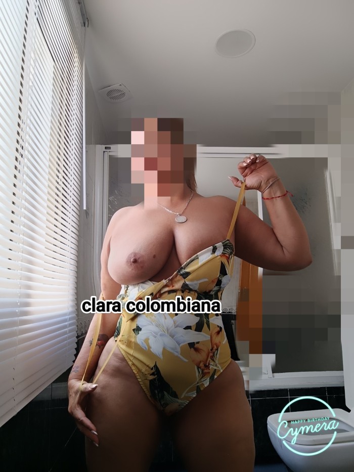 Fotos reales y actuales clara colombiana madurita