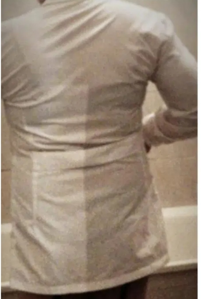 CHICO  PASIVO BATA UNIFORME LENCERIA BOIRO SALIDAS