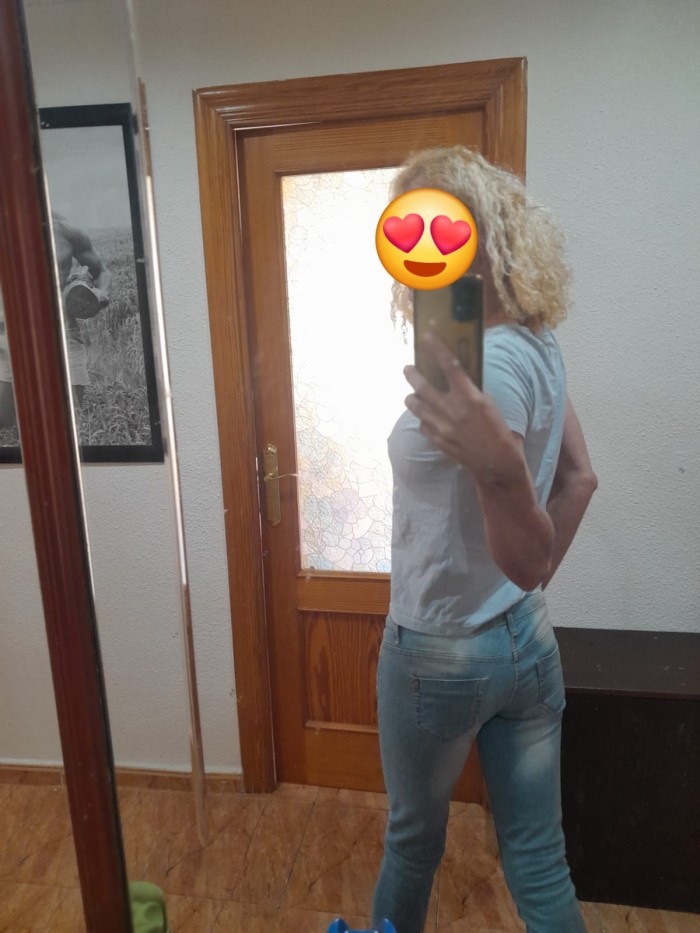 Travesti bianka malagueña rubia guapa simpatica